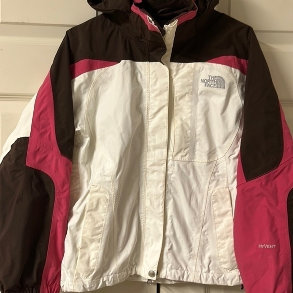 The North Face hooded winter jacket size x small‎